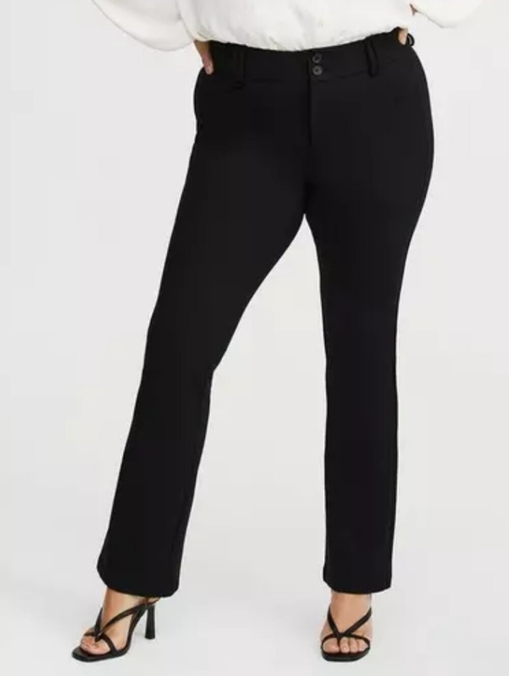 Torrid Studio High-Waist Black Trouser Size 24T